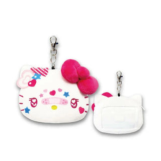 Japan Exclusive_sanrio_Hello Kitty / Face Reel Pass Case - Decora