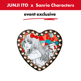 Japan_Junji-ItoxSanrioCharacters-Metal-Heart-Badge-GalTomiexHelloKitty