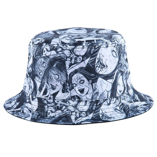 Junji Ito / Reversible Bucket Hat – Tomie