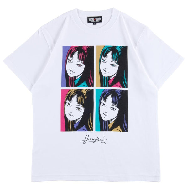 Junji Ito / Tomie Pop Art T-Shirt – White