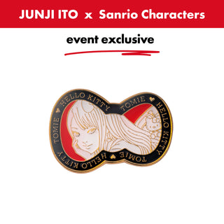Japan_JunjiItoxSanrio-Characters-Pin-Badge-C-Ribbon-Design-_GalTomiexHelloKitty