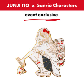 Japan_JunjiItoxSanrio-Characters-Pin-Badge-GalTomiexHelloKitty