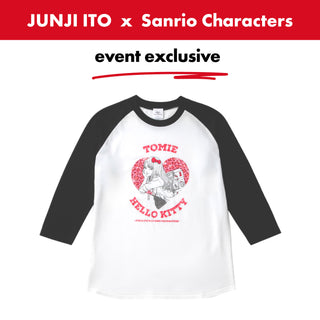 Japan_JunjiItoxSanrio-Characters-Raglan-T-Shirt-GalTomiexHelloKitty_01