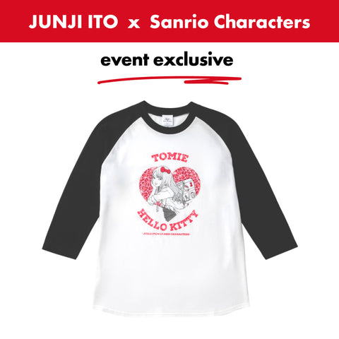 Japan_JunjiItoxSanrio-Characters-Raglan-T-Shirt-GalTomiexHelloKitty_01