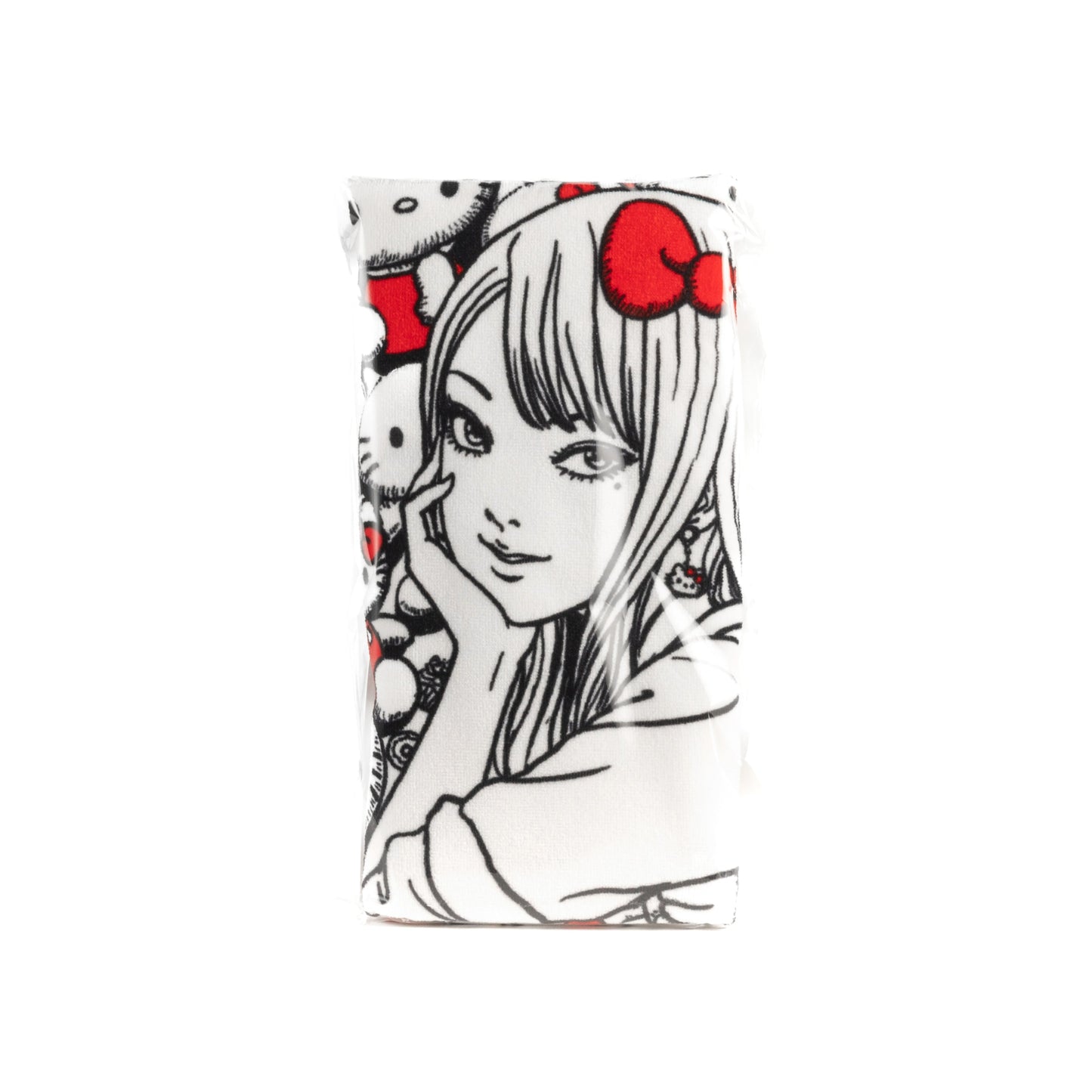 Junji Ito x Sanrio Collaboration / Gal Tomie x Hello Kitty / Large Towel