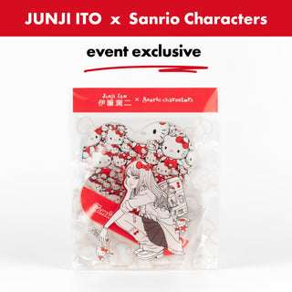 Junji Ito x Sanrio Collaboration / Acrylic Stand - Gal Tomie x Hello Kitty