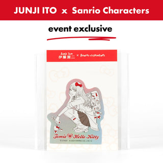 Junji Ito x Sanrio Collaboration / Aurora Sticker - Gal Tomie x Hello Kitty