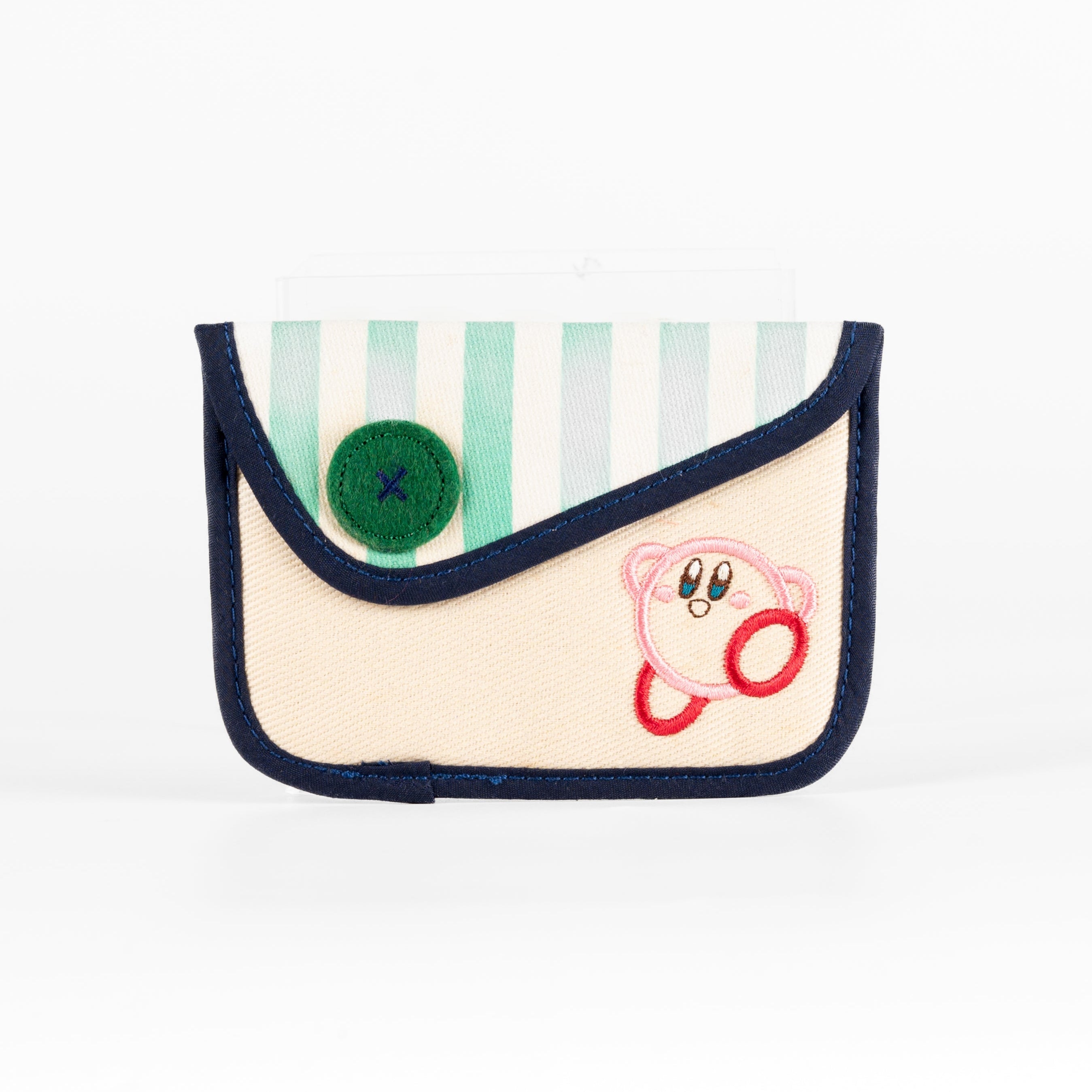 Kirby / Green Snap Pouch - Club Nintendo │ japan online shop