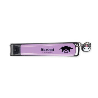 KAI Nail Clipper / Sanrio Collaboration Design (Kuromi) New Standard M Size Horizontal / Japan Shop Exclusive