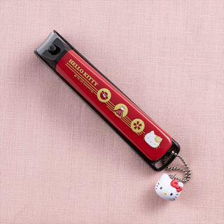 KAI Nail Clipper / Sanrio Collaboration Design (Hello Kitty Camellia Blossom) M Size / Japan Shop Exclusive