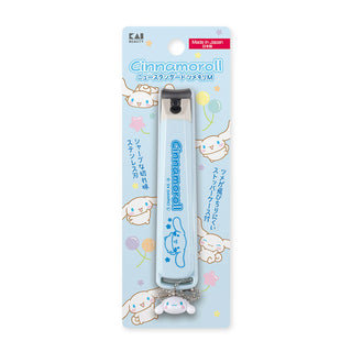KAI Nail Clipper / Sanrio Collaboration Design (Cinnamoroll) New Standard M Size / Japan Shop Exclusive