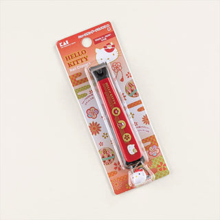 KAI Nail Clipper / Sanrio Collaboration Design (Hello Kitty Camellia Blossom) M Size / Japan Shop Exclusive