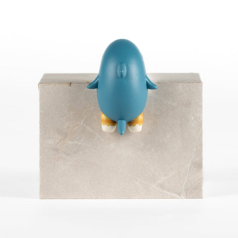 mofusand / Hippers Mini Figure (Shark Meow) Back  Japan Exclusive