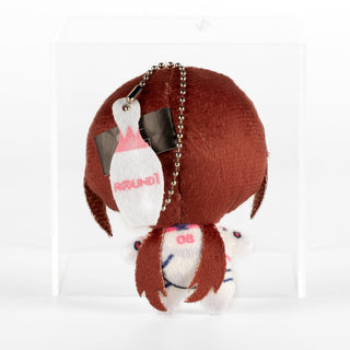 Japan Exclusive_vintage_Neon Genesis Evangelion x ROUND1 Japan / Mini Plush Keychain - Makinami Mari Illustrious_02