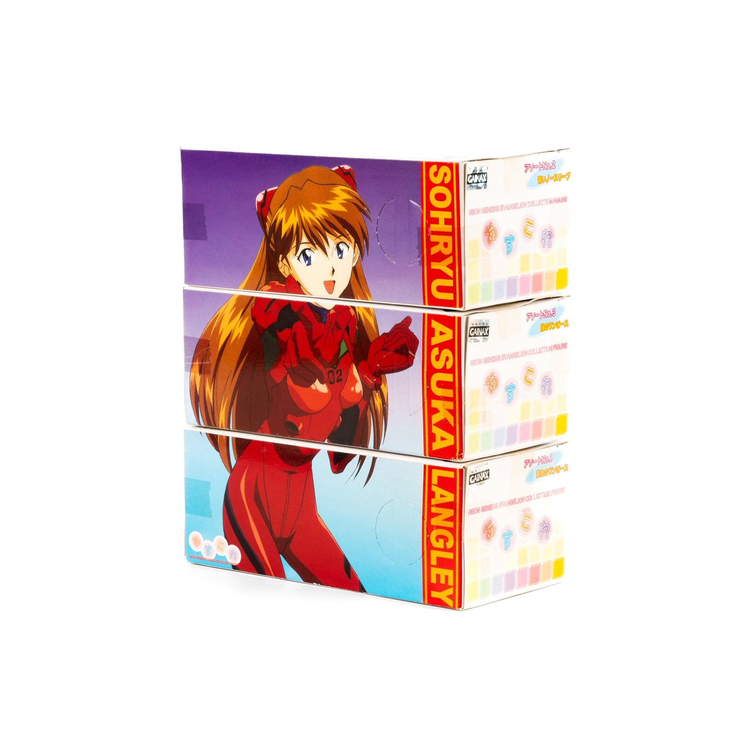 Neon Genesis Evangelion / Asuka Asucolle Figure Complete Set