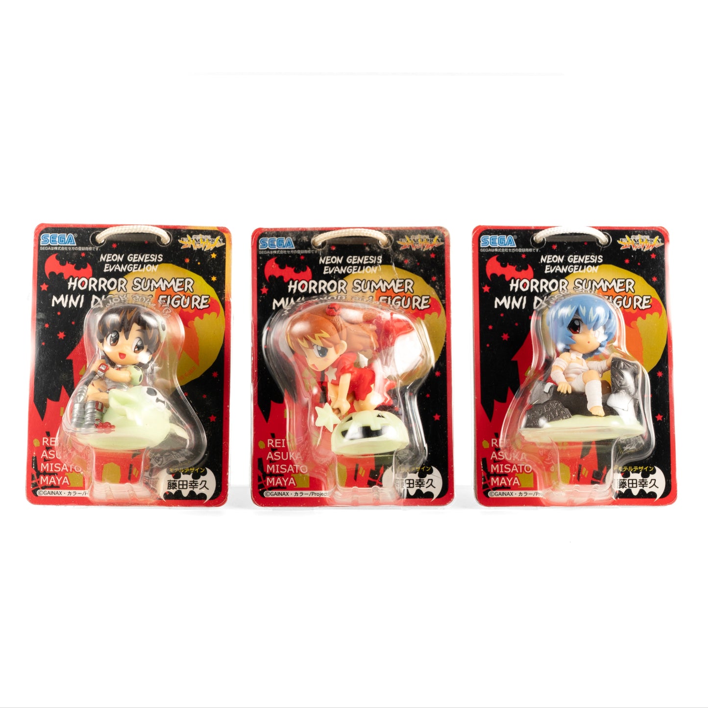 Neon Genesis Evangelion / Horror Summer Mini Display Figure – Rei, Asuka & Maya