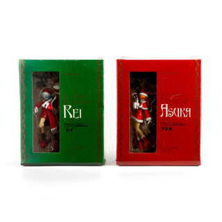Neon Genesis Evangelion / Rei & Asuka Christmas Costume Figure - Vol.7 First Press Limited