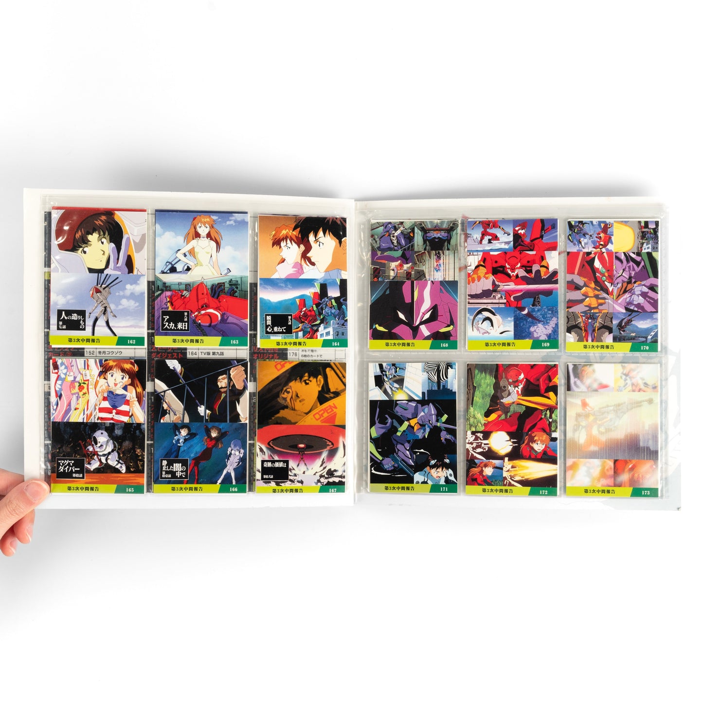 Neon Genesis Evangelion / Trading Cards Part 3 Complete Set + Official File