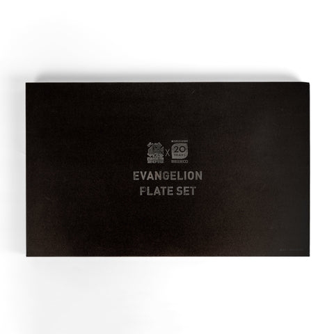 Neon Genesis Evangelion × KAGOME / 20th Anniversary Plate Set