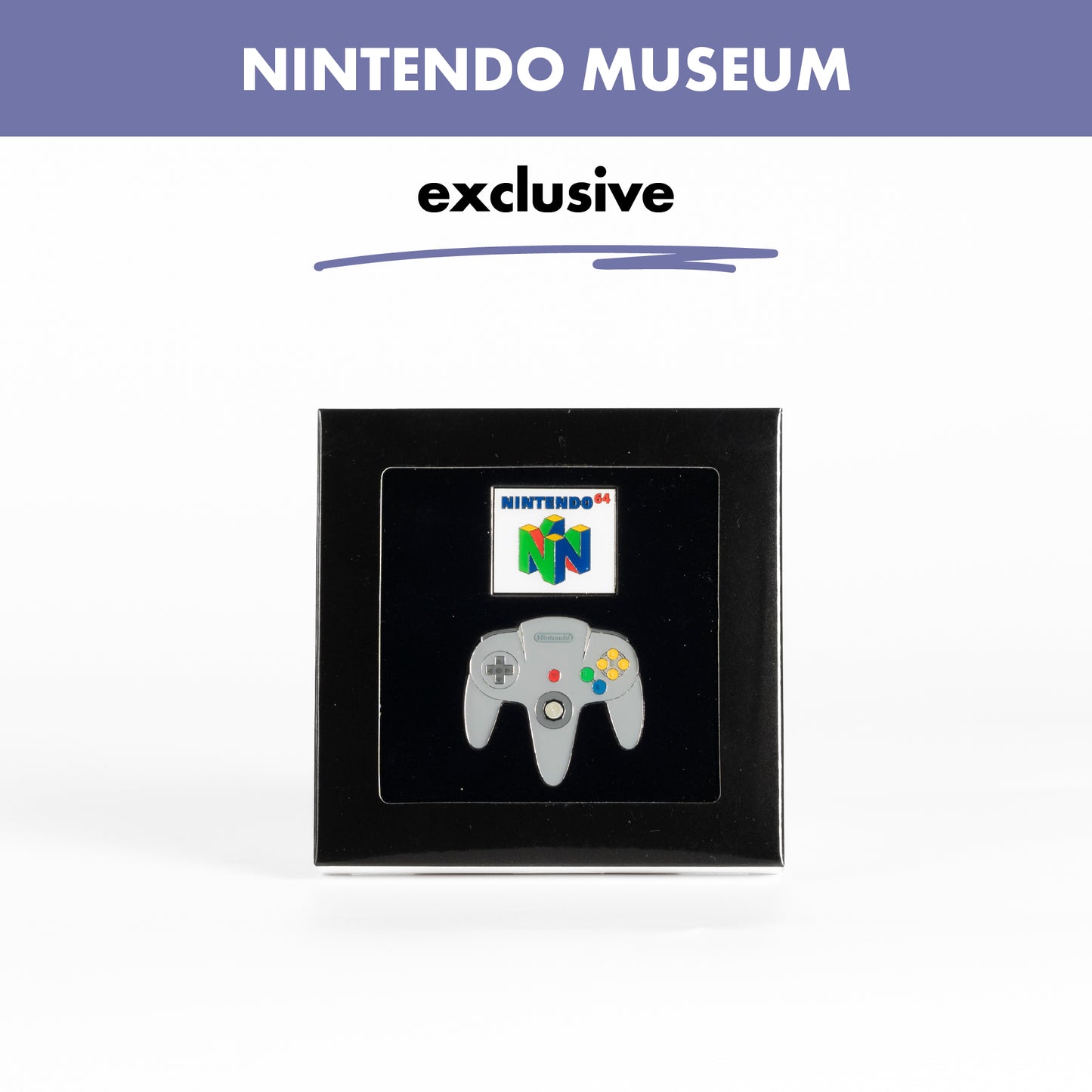 Nintendo Museum / Nintendo 64 Pin Badge Set