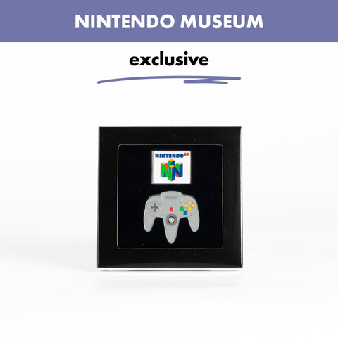 Nintendo Museum / Nintendo 64 Pin Badge Set