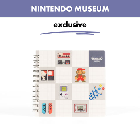 Nintendo Museum / Official Logo Ring Notebook