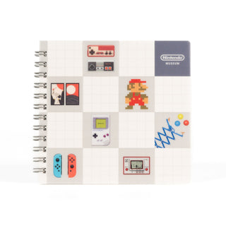 Nintendo Museum / Official Logo Ring Notebook