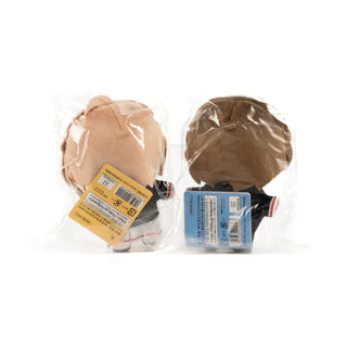 Card Captor Sakura / 2-Piece Plush Doll Set - Sakura & Syaoran Back / Japan CLAMP Exhibition Exclusive
