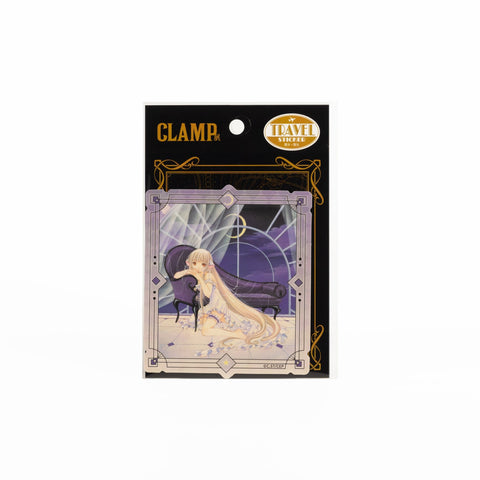 Chobits / Travel Sticker Front / Japan CLAMP Exhibition Exclusive