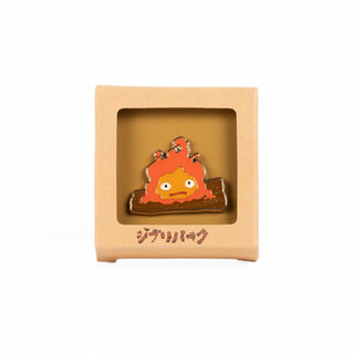 Howl's Moving Castle / Calcifer Pin Badge Front / Japan Ghibli Park Exclusive Merchandise