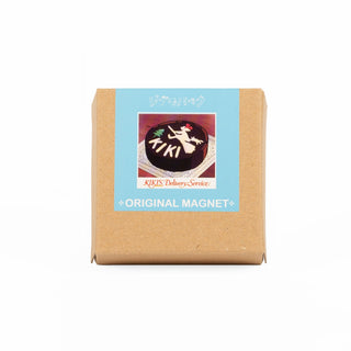 Kiki's Delivery Service / Food Magnet - Madame's Chocolate Cake Front / Japan Ghibli Park Exclusive Merchandise