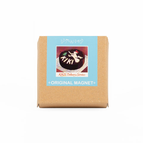 Kiki's Delivery Service / Food Magnet - Madame's Chocolate Cake Front / Japan Ghibli Park Exclusive Merchandise