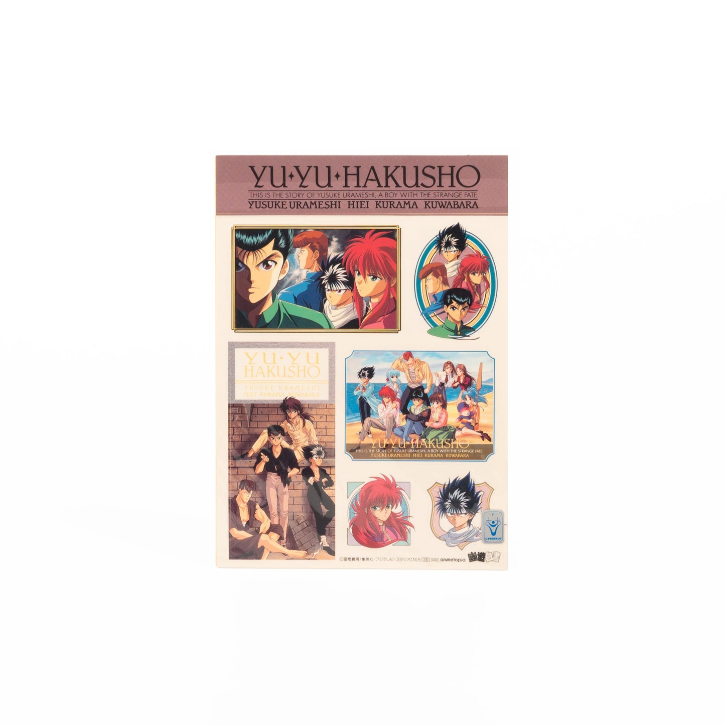 YuYu Hakusho / Stickers & Cassette Index Cards