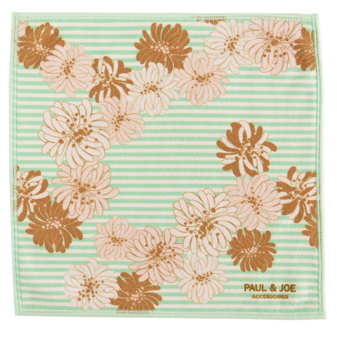 PAUL & JOE × Classic Pooh / Reversible Cleaning Handkerchief - Green