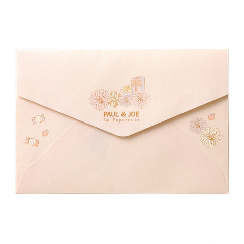 PAUL & JOE × My Melody / Message Card and Envelope Set - Pink