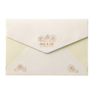 PAUL & JOE x My Melody / Message Card and Envelope Set - White