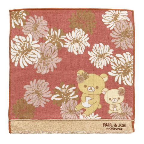PAUL & JOE × Rilakkuma / Handkerchief - Brown