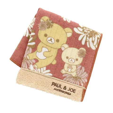 PAUL & JOE × Rilakkuma / Handkerchief - Brown