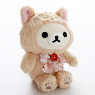 PAUL & JOE × Rilakkuma / Plush Keychain - Korilakkuma