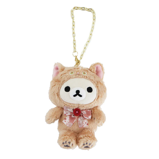 PAUL & JOE × Rilakkuma / Plush Keychain - Korilakkuma