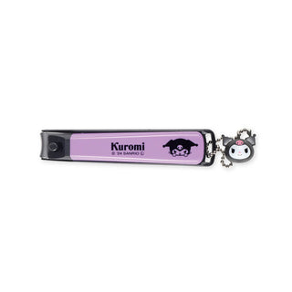 KAI Nail Clipper / Sanrio Collaboration Design (Kuromi) New Standard S Size Horizontal / Japan Shop Exclusive