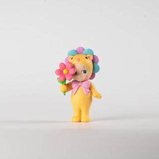 Sonny Angel Blind Box - Flower Gift Figure(Daisy Lion Orange)