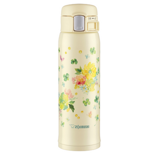 Zojirushi / Stainless Mug 0.48L - Yellow Floral