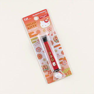 KAI Nail Clipper / Sanrio Collaboration Design (Hello Kitty Camellia Blossom) S Size / Japan Shop Exclusive