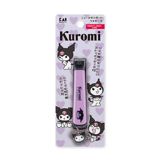 KAI Nail Clipper / Sanrio Collaboration Design (Kuromi) New Standard S Size / Japan Shop Exclusive
