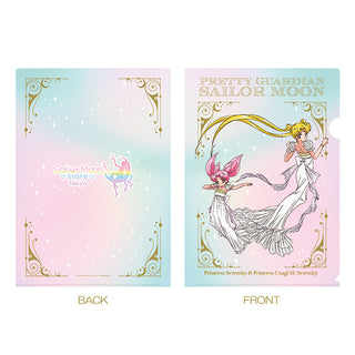 Japan Exclusive_Sailor Moon Store Original / Clera File Folder - Princess Serenity & Princess Usagi SL Serenity