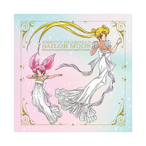 Japan Exclusive_Sailor Moon Store Original / Handkerchief – Princess Serenity & Princess Usagi SL Serenity