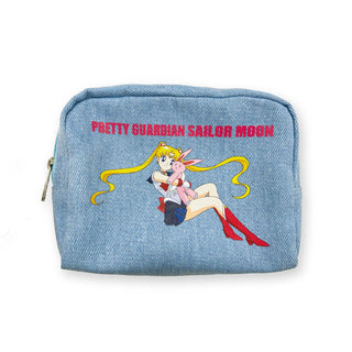 Japan Exclusive_Sailor Moon Store Original / Glitter Denim Pouch