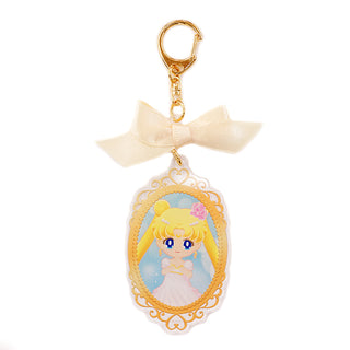 Japan Exclusive_Sailor Moon Store Original / Ribbon Keychain - Framed Princess Serenity
