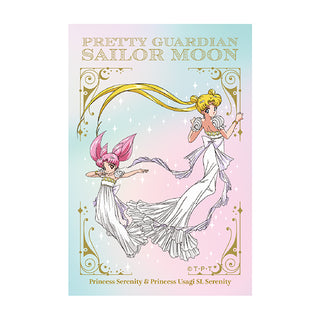 Japan Exclusive_Sailor Moon Store Original / Sticker - Princess Serenity & Princess Usagi SL Serenity